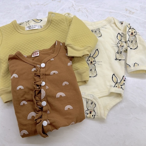 SHEIN Other - BUNDLE 🌻 3 Piece Gender Neutral Clothing Size 0-3 Months